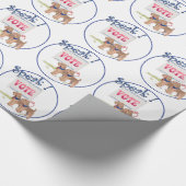 Die Abstimmung beenden Geschenkpapier (Ecke)