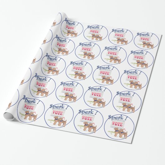 Die Abstimmung beenden Geschenkpapier (Ungerollt)