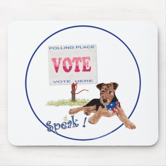 Die Abstimmung beenden Mousepad (Vorne)