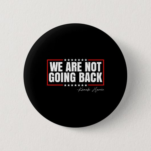Die Abstimmung für den Präsidenten Kamala 2024 fin Button (Vorderseite)