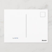 Die Abstimmung ist Ihre Verantwortung. Wahl 2020 Postkarte (Rückseite)