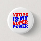 Die Abstimmung ist mein Super-Power Button (Vorderseite)