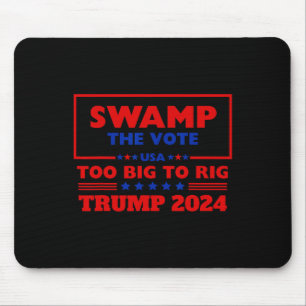 Die Abstimmung ist zu groß, um Trump 2024 zu übert Mousepad