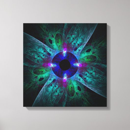 Die Abstrakte Art Quad Leinwand (Vorderseite)
