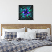 Die Abstrakte Art Quad Leinwand (Insitu (Schlafzimmer))