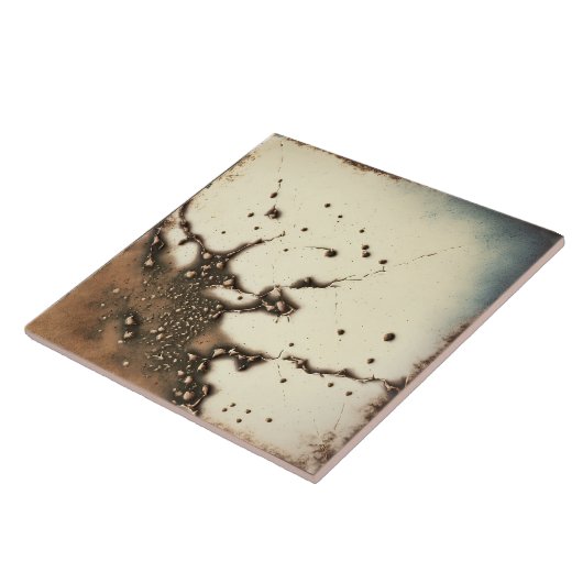 Die Abstrakte Cer-Dekoration aus marmorierter Erde Fliese (Seite)