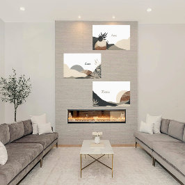 Die Abstrakte Erde Tones Mountain Leinwand Kunst