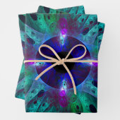 Die Abstrakte Kunst der Augen Geschenkpapier Set (Beispiel)