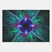 Die Abstrakte Kunst der Augen Geschenkpapier Set (Vorderseite)