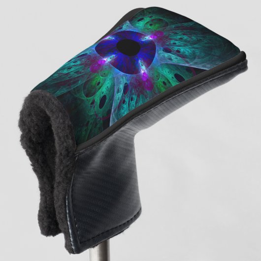 Die Abstrakte Kunst der Augen Golf Headcover (3/4 Vorderseite)