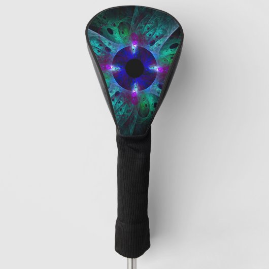 Die Abstrakte Kunst der Augen Golf Headcover (Vorderseite)