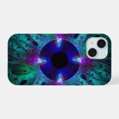 Die Abstrakte Kunst der Augen iPhone 15 Hülle (Rückseite (Horizontal))