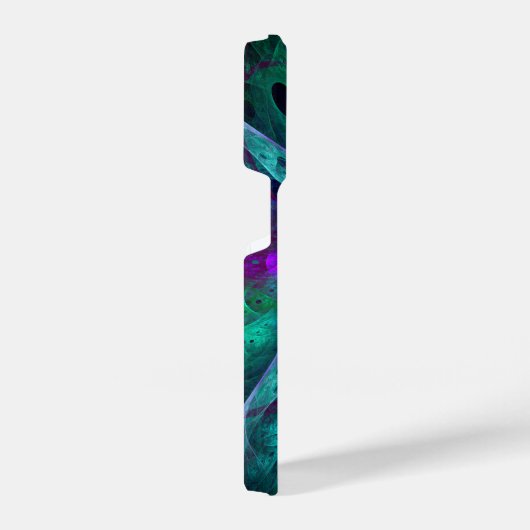 Die Abstrakte Kunst der Augen iPhone Hülle (Rechte Seite)