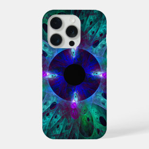 Die Abstrakte Kunst der Augen iPhone 15 Pro Hülle