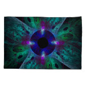 Die Abstrakte Kunst der Augen Kissenbezug (Rückseite)