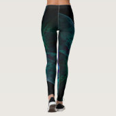 Die Abstrakte Kunst der Augen Leggings (Rückseite)