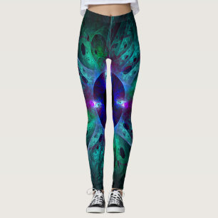 Die Abstrakte Kunst der Augen Leggings