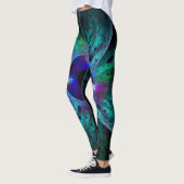 Die Abstrakte Kunst der Augen Leggings (Links)
