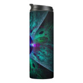 Die Abstrakte Kunst der Augen Thermosbecher (Nach rechts gedreht)