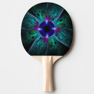 Die Abstrakte Kunst der Augen Tischtennis Schläger