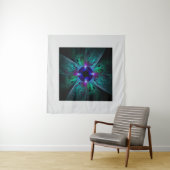 Die Abstrakte Kunst der Augen Wandteppich (Beispiel (Horizontal))