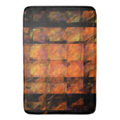 Die Abstrakte Kunst der Mauer Badematte (Vorderseite Vertikal)