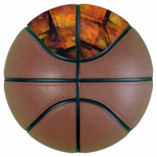 Die Abstrakte Kunst der Mauer Basketball (Rechts)