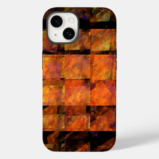 Die Abstrakte Kunst der Mauer Case-Mate iPhone Hülle (Rückseite)