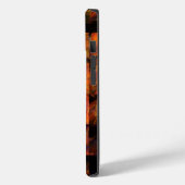 Die Abstrakte Kunst der Mauer Case-Mate iPhone Hülle (Rückseite / Links)
