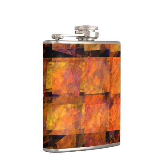 Die Abstrakte Kunst der Mauer Flachmann (Rechts)