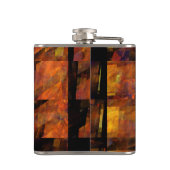 Die Abstrakte Kunst der Mauer Flachmann (Rückseite)