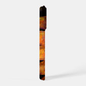 Die Abstrakte Kunst der Mauer iPhone Hülle (Rechte Seite)