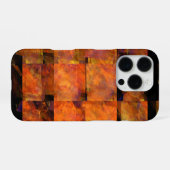 Die Abstrakte Kunst der Mauer iPhone Hülle (Rückseite (Horizontal))
