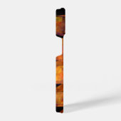 Die Abstrakte Kunst der Mauer iPhone Hülle (Rechte Seite)