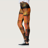Die Abstrakte Kunst der Mauer Leggings (Links)