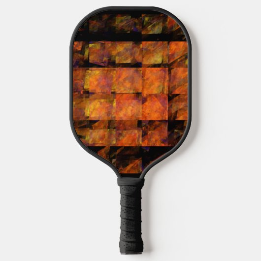 Die Abstrakte Kunst der Mauer Pickleball Schläger (Vorderseite)
