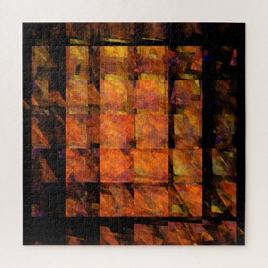 Die Abstrakte Kunst der Mauer Puzzle (Vertikal)