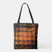Die Abstrakte Kunst der Mauer Tasche (Rückseite)