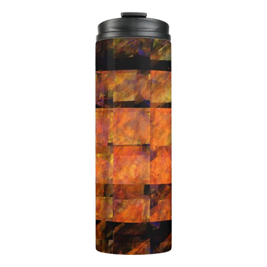 Die Abstrakte Kunst der Mauer Thermosbecher (Vorderseite)