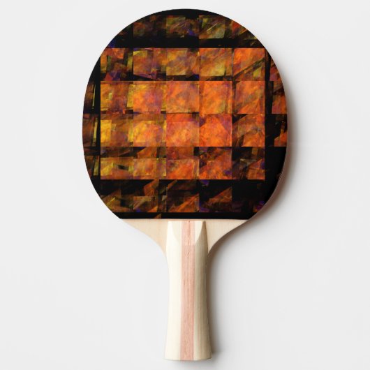Die Abstrakte Kunst der Mauer Tischtennis Schläger (Vorderseite)