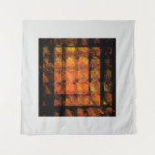 Die Abstrakte Kunst der Mauer Wandteppich (Vorderseite (Horizontal))