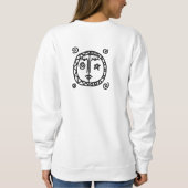 Die Abstrakte Kunst der Menschheit Sweatshirt (Rückseite)