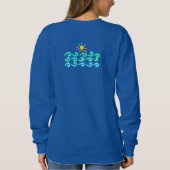 Die Abstrakte Kunst der Menschheit Sweatshirt (Rückseite)