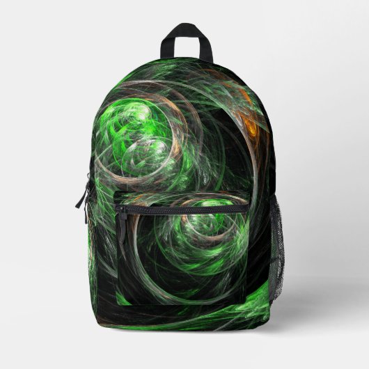 Die Abstrakte Kunst der Welt Bedruckter Rucksack (Vorderseite)