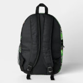 Die Abstrakte Kunst der Welt Bedruckter Rucksack (Rückseite)