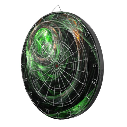 Die Abstrakte Kunst der Welt Dartscheibe (Vorderseite rechts)