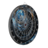 Die Abstrakte Kunst der Welt Dartscheibe (Vorderseite Links)