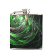 Die Abstrakte Kunst der Welt Flachmann (Vorderseite)