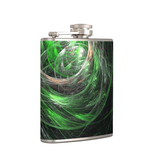 Die Abstrakte Kunst der Welt Flachmann (Rechts)