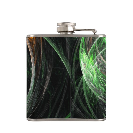 Die Abstrakte Kunst der Welt Flachmann (Rückseite)